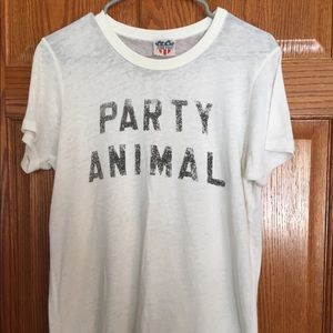 White Party Animal T-Shirt